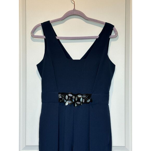 NWT RACHEL Rachel Roy Show your Love Cadet Blue Jumpsuit Size 2 - Picture 4 of 11